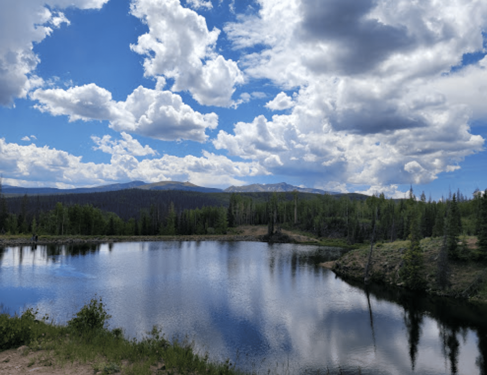 Deer Lakes is remote and beautiful. Just a short drive from Lake City, Co.
